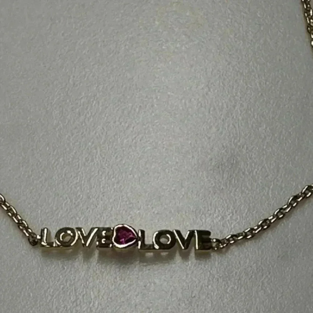 3 items Kate Spade Love Earrings and Bracelet NWT + Dustbag